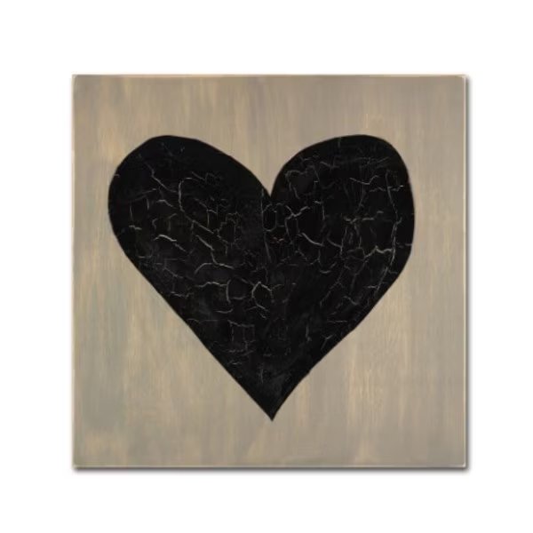 LightBoxJournal 'Love Heart' Canvas Art, 18x18, Trademark Fine Art, Mfr#: ALI10282-C1818GG